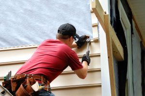 hardie siding installation in Denton